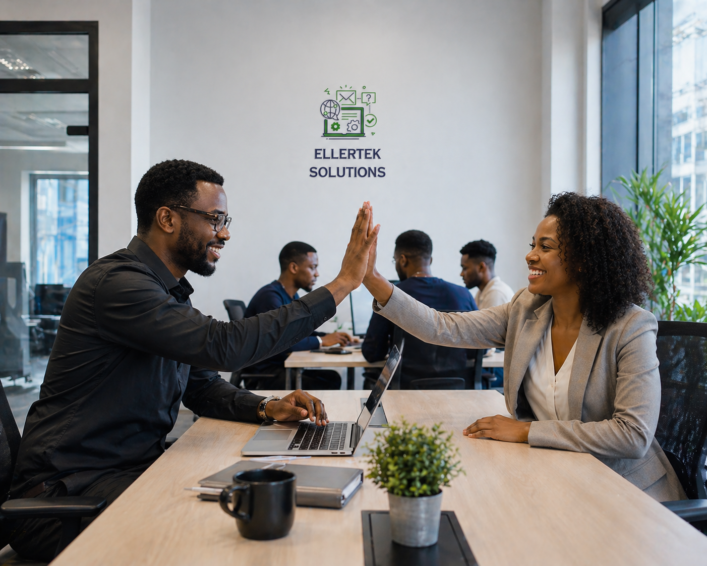 Ellertek team at work